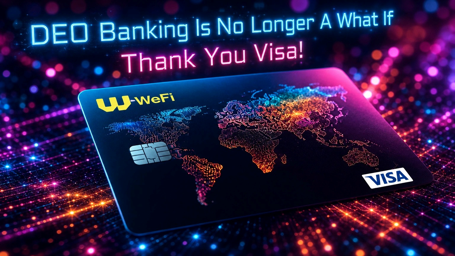 WeFi VISA deobanking card